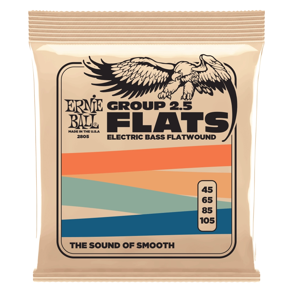 Flatwound Group 2.5 Electric Bass Strings - 45-105