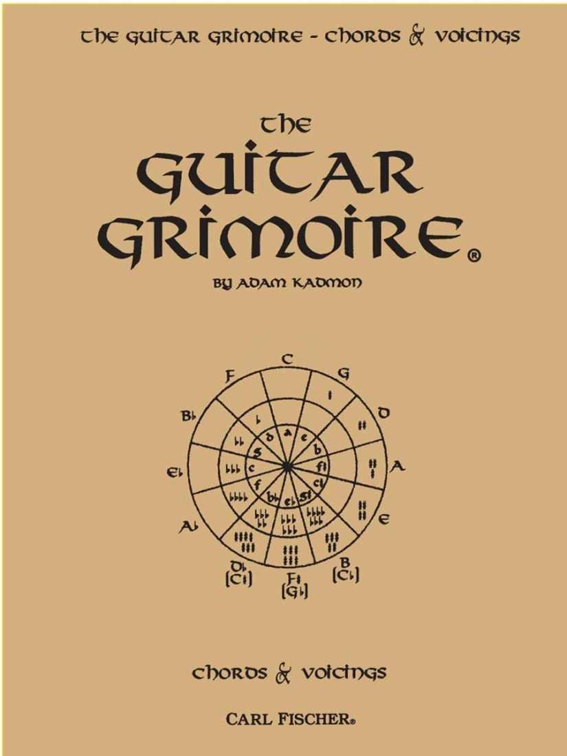 The Guitar Grimoire: Chords and Voicings - Kadmon - Guitar - Book