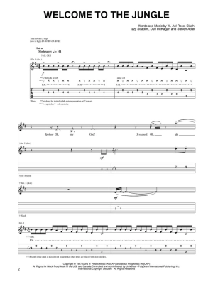 Guns N\' Roses: Greatest Hits - Guitar TAB - Book