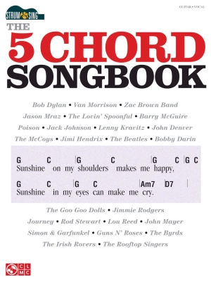 Cherry Lane - Strum & Sing: The 5 Chord Songbook - Guitar/Vocal - Book