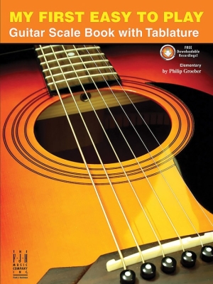 My First Easy to Play Guitar Scale Book, with Tablature - Groeber - Guitar - Book