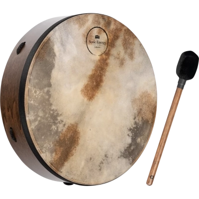 Ritual Drum with Goat Head - 14\'\'