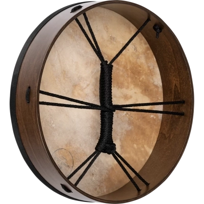Ritual Drum with Goat Head - 16\'\'