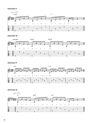 Fingerstyle Guitar Coordination: Progressive Exercises & Patterns - Johnson - Guitar TAB - Book/Video Online