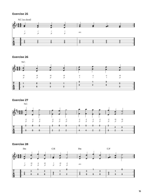 Fingerstyle Guitar Coordination: Progressive Exercises & Patterns - Johnson - Guitar TAB - Book/Video Online
