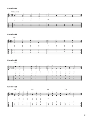 Fingerstyle Guitar Coordination: Progressive Exercises & Patterns - Johnson - Guitar TAB - Book/Video Online