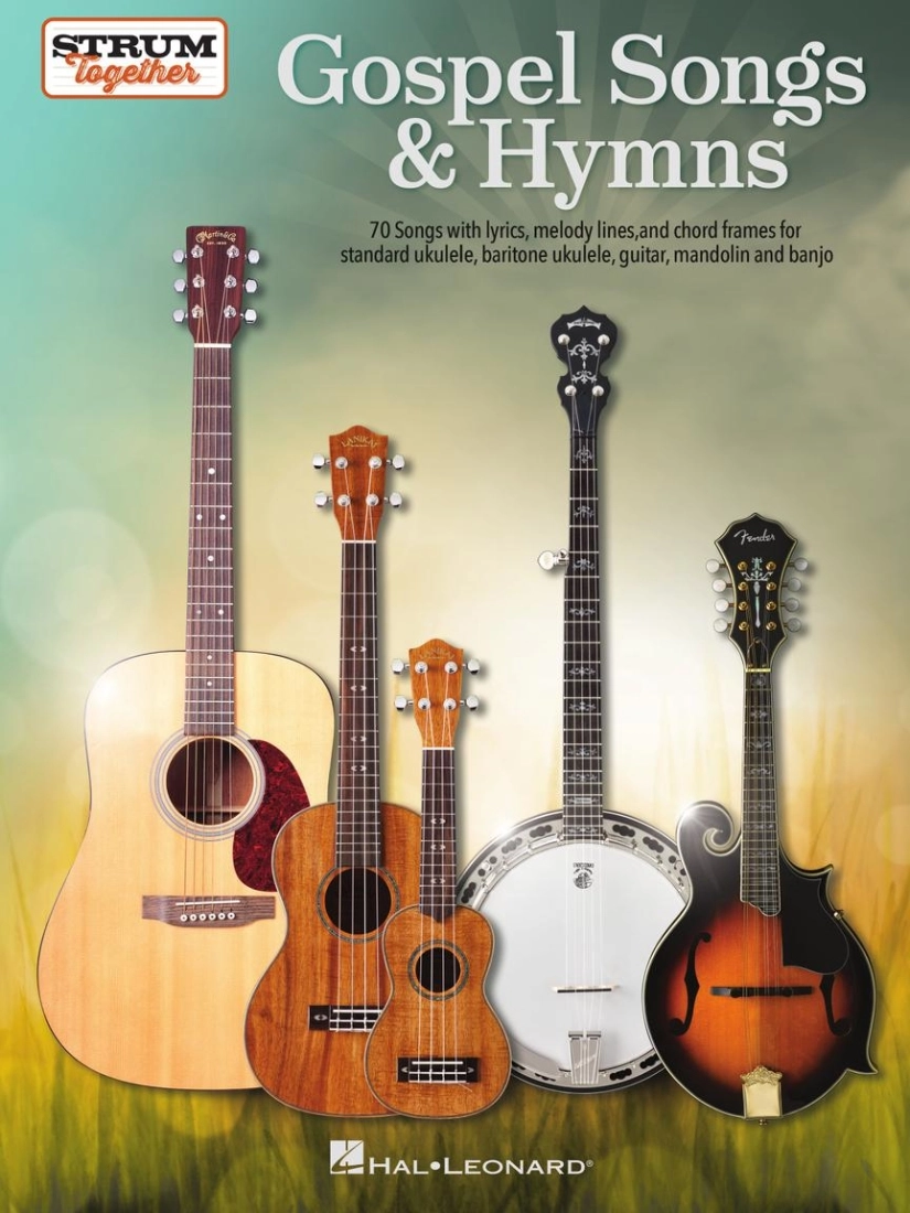 Gospel Songs & Hymns: Strum Together - Phillips - Ukulele/Baritone Ukulele/Guitar/Banjo/Mandolin - Book