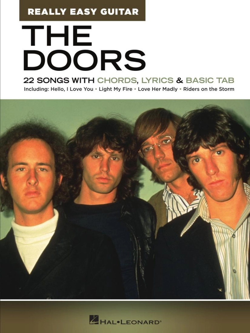 The Doors: Really Easy Guitar - Chords/Lyrics/Guitar TAB - Book