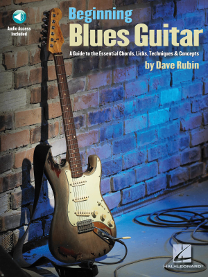 Hal Leonard - Beginning Blues Guitar Rubin Guitare (tablatures) Livre avec fichiers audio en ligne