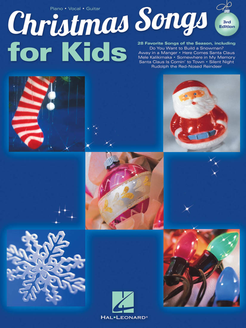 Christmas Songs for Kids -- 3rd Edition - Piano/Vocal/Guitar - Book