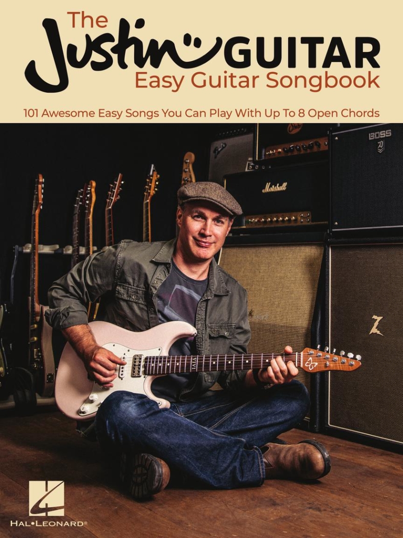 The JustinGuitar Easy Guitar Songbook - Sandercoe - Guitar - Book