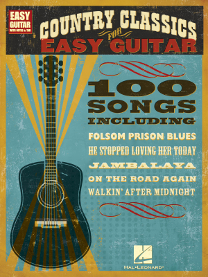 Hal Leonard - Country Classics for Easy Guitar Guitare (tablatures) Livre