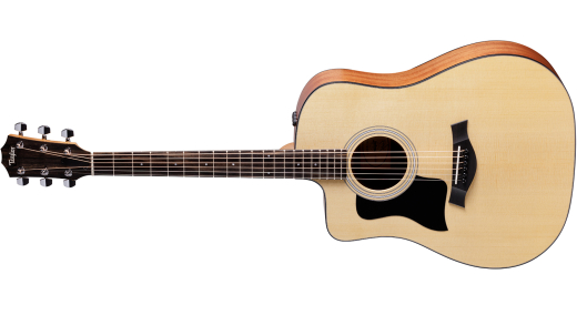Taylor Guitars - Guitare acoustique-lectrique dreadnought 110e en sapelli et pinette (modle gaucher, tui souple inclus)