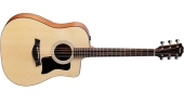 Taylor Guitars - 110ce Dreadnought Sapele\/Spruce Acoustic\/Electric Guitar with Gigbag