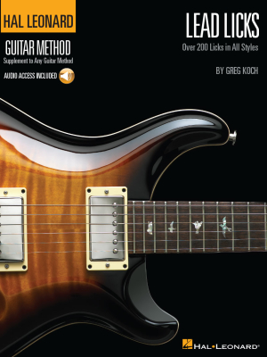 Hal Leonard - Lead Licks: Over 200 Licks in All Styles - Koch - Guitar TAB - Book/Audio Online
