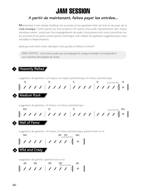 FastTrack Guitar Chords & Scales - Neely/Schroedl - Book/Audio Online ***French Edition***