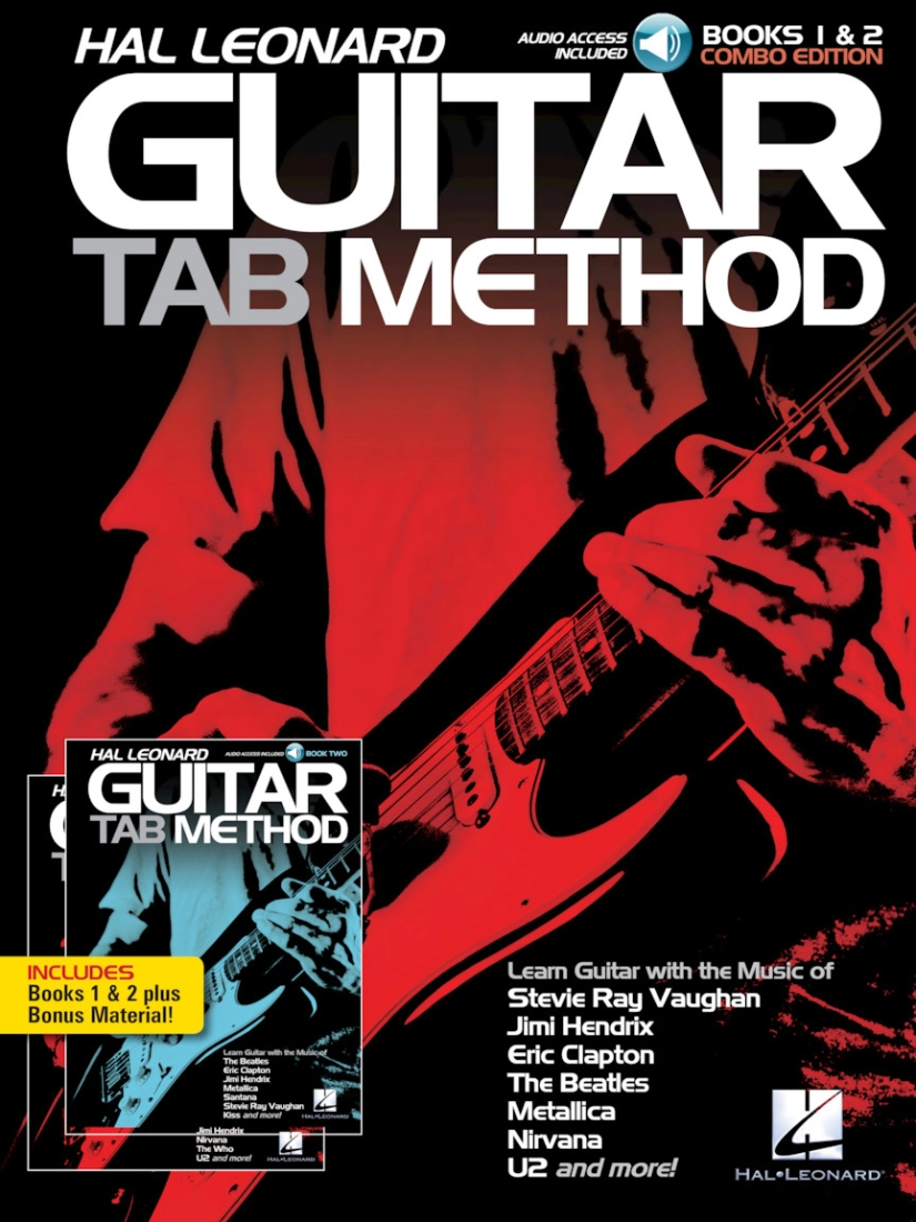 Hal Leonard Guitar Tab Method, Books 1 & 2 Combo Edition - Schroedl - Guitar TAB - Book/Audio Online