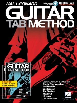 Hal Leonard - Hal Leonard Guitar Tab Method, Books 1 & 2 Combo Edition - Schroedl - Guitar TAB - Book/Audio Online