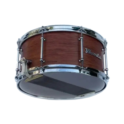 Woods Custom Drums - Bubinga 7x14 Snare Drum