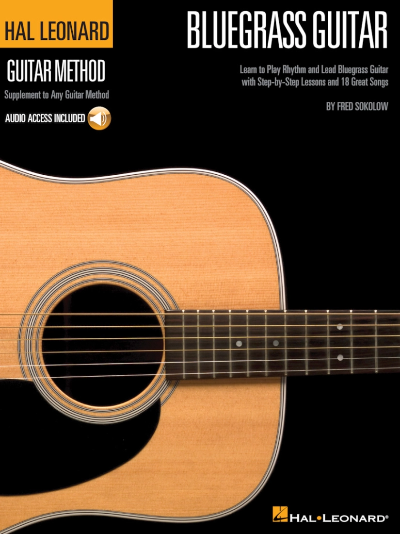 Hal Leonard Bluegrass Guitar Method - Sokolow - Guitar TAB - Book/Audio Online