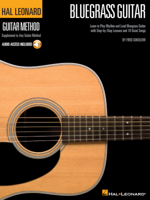 Hal Leonard - Hal Leonard Bluegrass Guitar Method Sokolow Guitare (tablatures) Livre avec fichiers audio en ligne