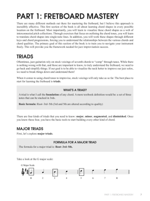 Visual Improvisation for Jazz Guitar: Understand and Command the Fretboard - Vaartstra - Guitar - Book/Audio Online