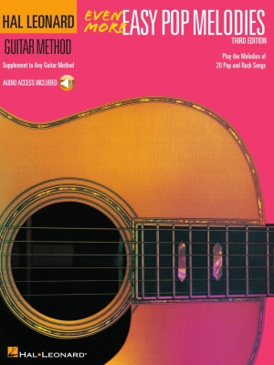 Hal Leonard - Even More Easy Pop Melodies (Third Edition) - Guitar - Book/Audio Online