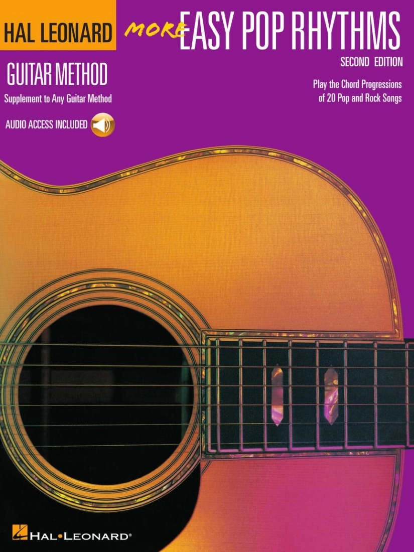 More Easy Pop Rhythms (Third Edition) - Guitar - Book/Audio Online