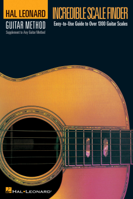 Incredible Scale Finder: A Guide to Over 1,300 Guitar Scales - Guitar - Book