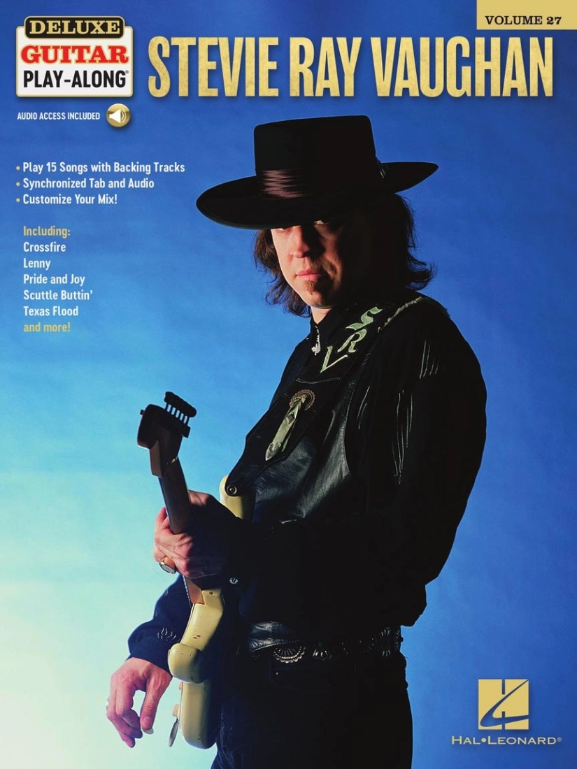 Stevie Ray Vaughan: Deluxe Guitar Play-Along Volume 27 - Guitar TAB - Book/Audio Online