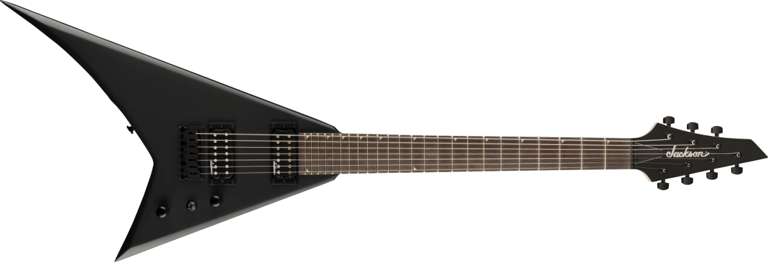 JS Series Rhoads JS22-7 RR HT 7-String Electric Guitar, Amaranth Fingerboard - Satin Black