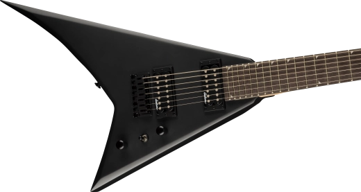 JS Series Rhoads JS22-7 RR HT 7-String Electric Guitar, Amaranth Fingerboard - Satin Black