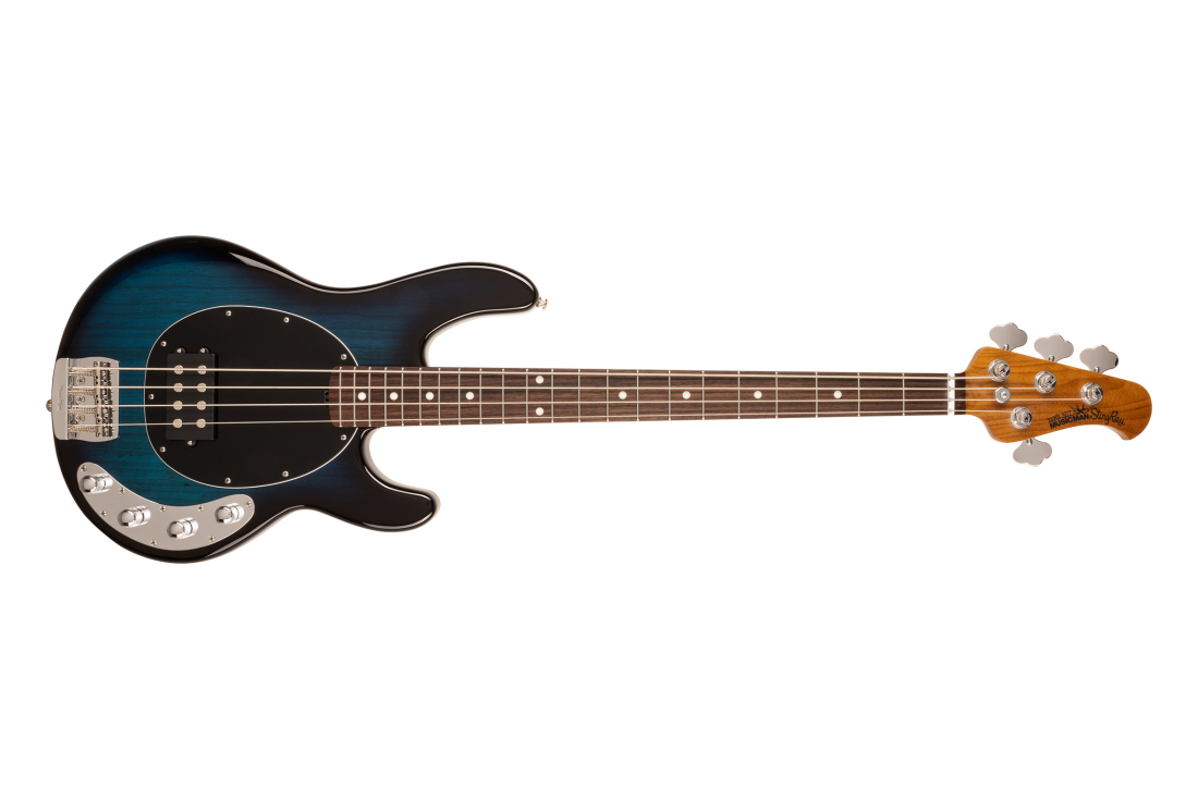 StingRay4 Special 4 H Electric Bass with Case - Pacific Blue Burst