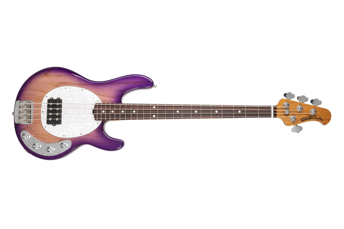 StingRay4 Special 4 H Electric Bass with Case - Purple Sunset