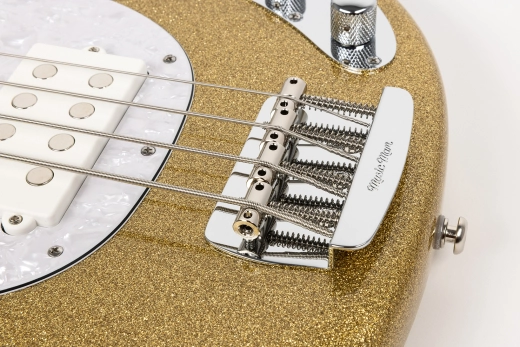 StingRay4 Special 4 H Electric Bass with Case - Genius Gold