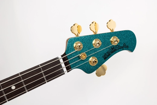 StingRay4 Special 4 H Electric Bass with Case - Ocean Sparkle