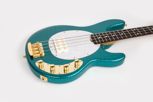 StingRay4 Special 4 H Electric Bass with Case - Ocean Sparkle
