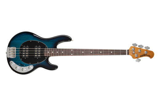 Ernie Ball Music Man - StingRay4 Special 4 HH Electric Bass with Case - Pacific Blue Burst