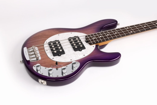 StingRay4 Special 4 HH Electric Bass with Case - Purple Sunset