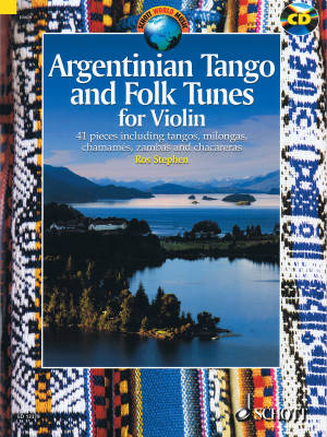 Hal Leonard - Argentinian Tango and Folk Tunes for Violin - Stephen - Book/CD