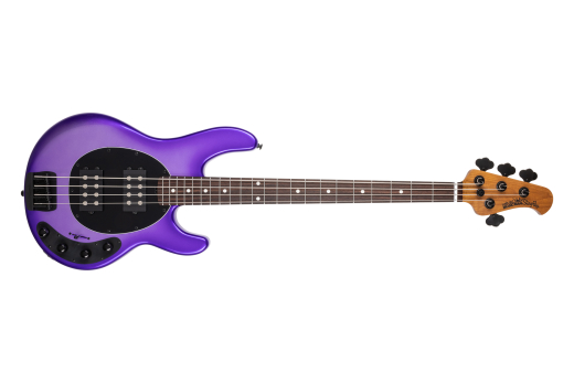 Ernie Ball Music Man - StingRay4 Special 4 HH Electric Bass with Case - Grape Crush
