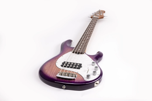 StingRay5 Special 5 H 5-String Electric Bass with Case - Purple Sunset