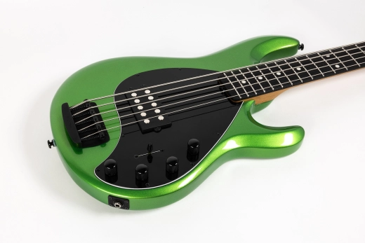 StingRay5 Special 5 H 5-String Electric Bass with Case - Kiwi Green