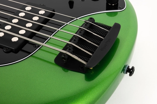 StingRay5 Special 5 H 5-String Electric Bass with Case - Kiwi Green