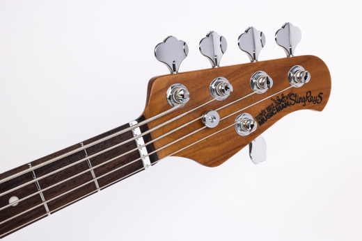 StingRay5 Special 5 H 5-String Electric Bass with Case - Genius Gold