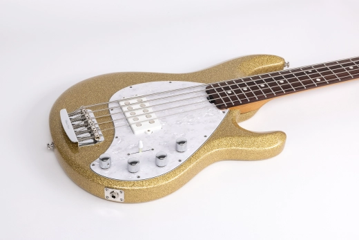 StingRay5 Special 5 H 5-String Electric Bass with Case - Genius Gold