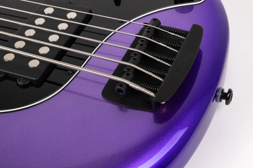 StingRay5 Special 5 H 5-String Electric Bass with Case - Grape Crush