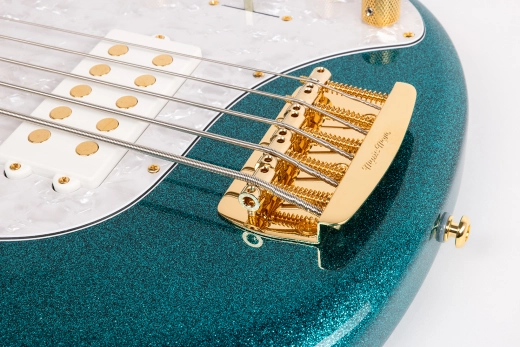 StingRay5 Special 5 H 5-String Electric Bass with Case - Ocean Sparkle