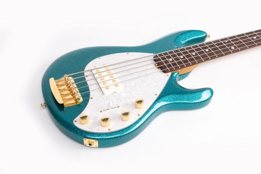 StingRay5 Special 5 H 5-String Electric Bass with Case - Ocean Sparkle