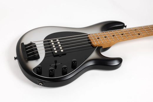 StingRay5 Special 5 H 5-String Electric Bass with Case - Black Rock